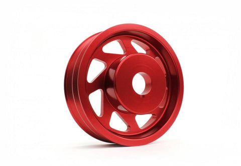 PERRIN 93-14 Subaru Impreza (Incl. 02-14 WRX) / 04-21 STI Lightened Crank Pulley - Red - PSP-ENG-100RD