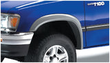 Bushwacker 93-98 Toyota T100 Fleetside Extend-A-Fender Style Flares 4pc - Black - 31910-11