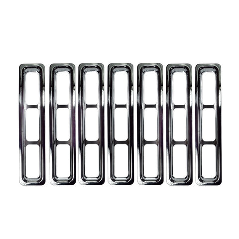 Rugged Ridge Grille Inserts Chrome 97-06 Jeep Wrangler - 11306.02