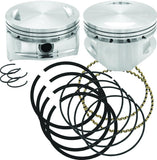 S&S Cycle 84-99 BT 4in x 4-1/2in Piston Set - .010in - 92-1411