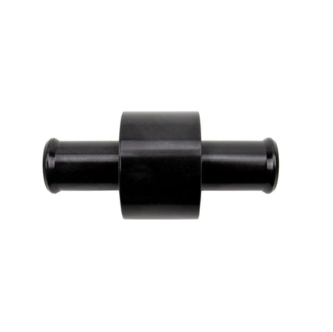 Wehrli 3/4in Hose Barb Straight w/ 1/2in NPT Port Billet Aluminum Adapter Fitting - Black Anodized - WCF205-151