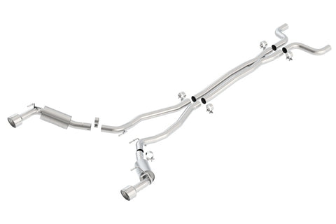 Borla 2010 Camaro 6.2L V8 S Type Catback Exhaust (does not work w/ factory ground affects package - - 140280