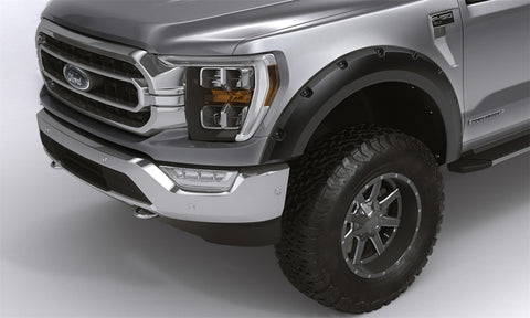 Bushwacker 09-14 Ford F-150 Forge Style Flares 4pc - Black - 28312-08