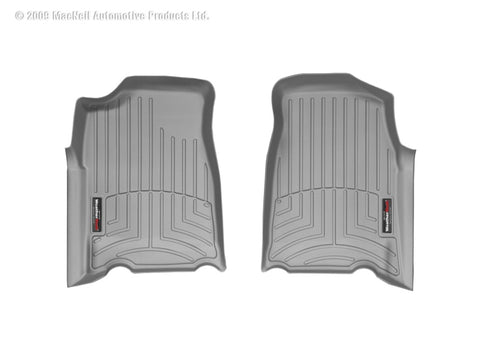 WeatherTech 04+ GMC Canyon Ext Cab Front FloorLiner - Grey - 460761