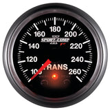 Autometer Elite 52.4mm 100-260F Transmission Temperature Peak & Warn w/ Electronic Control Gauge - 3658