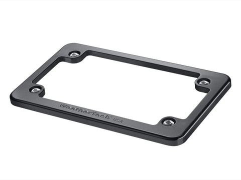WeatherTech Motorcycle Billet Plate Frames - Black - 8AMPF1