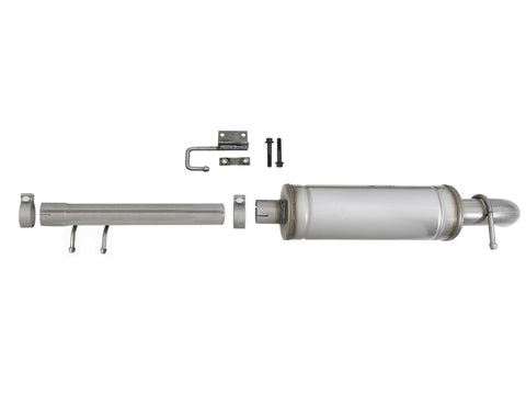 aFe Rock Basher 3in 409 SS Cat-Back Turn-Down Exhaust 12-18 Jeep Wrangler (JK) V6 3.6L/ 07-11 3.8L - 49-48069