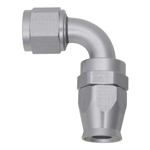 DeatschWerks 10AN Female Swivel 90-Degree Hose End PTFE (Incl. 1 Olive Insert) - 6-02-0860