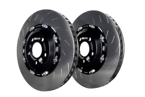 EBC Racing 12-16 Audi RS4 (B8) Front Floating SD-Rotor Replacement Disc Rings (Pair) - SG2F009