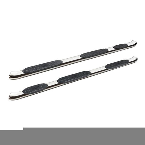 Westin 2019 Chevrolet Silverado Crew Cab PRO TRAXX 5 W2W Oval Nerf Step Bars - Stainless Steel - 21-534690
