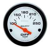 Autometer Phantom 52mm 2 Diff Temp. 100-250F Electronic Gauge Kit - 5749
