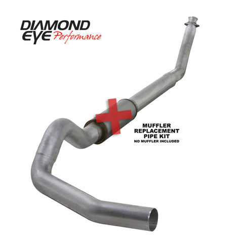Diamond Eye KIT 5in TB SGL MFLR RPLCMENT PIPE AL: 94-02 DODGE CUMMINS 5.9L W/ RP #510220 - K5216A-RP