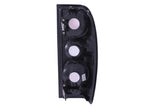 ANZO 1998-2004 Nissan Frontier Taillights Chrome - 211114