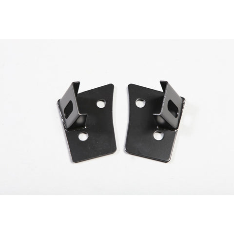 Rugged Ridge 07-18 Jeep Wrangler JK Back Windshield Aux. Light Mounting Brackets - 11027.03