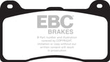 EBC Wilwood Dynapro Lug Mount Caliper Yellowstuff Brake Pads - DP4039/2R