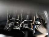 AWE Tuning 16-22 Toyota Tacoma 0FG Cat-Back Exhaust w/ BashGuard - Dual Chrome Silver Tips - 3015-32826