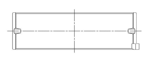 ACL Nissan KA24DE Inline 4 Standard High Performance W/ Extra Oil Clearance Main Bearing Set - 5M2747HX-STD