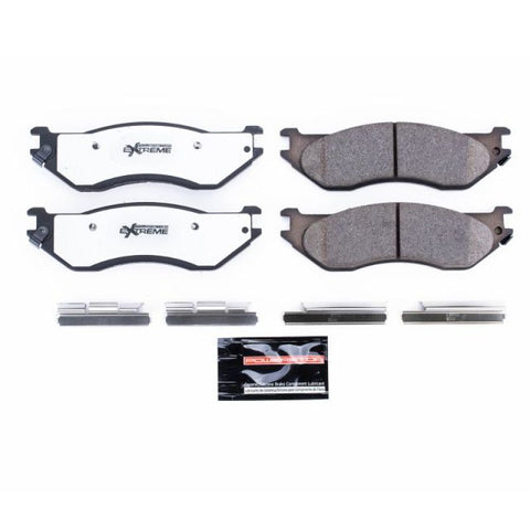 Power Stop 04-06 Dodge Durango Front Z36 Truck & Tow Brake Pads w/Hardware - Z36-897