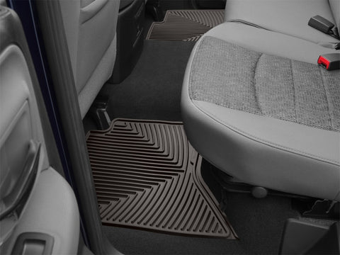 WeatherTech 2002-2014 Dodge Ram 1500 Rear Rubber Mats - Cocoa - W336CO