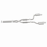 MagnaFlow 11-12 Dodge Charger SRT-8 Hemi Dual Split Rear Exit Stainless Cat-Back Performance Exhaust - 15494