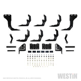 Westin 2019 Chevrolet Silverado/Sierra 1500 Crew Cab (5.5ft) R5 Modular Nerf Step Bars - Black - 28-534685