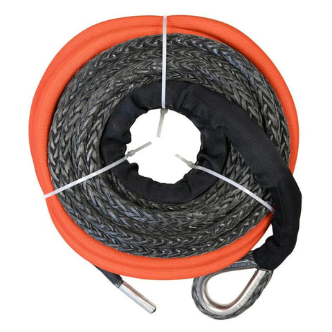 Superwinch Replacement Synthetic Rope 33/64in Dia x 78.7 ft L Tigershark 18000SR 12V/24V Winches - 90-24598