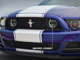 Raxiom 13-14 Ford Mustang GT CCFL Halo Fog Lights (Smoked) - 49177