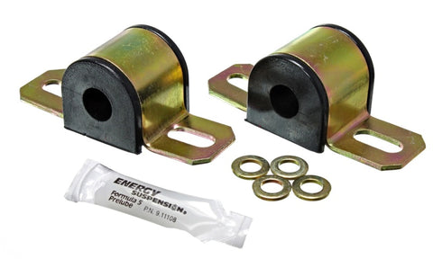 Energy Suspension 92-95 Honda Civic/CRX Black 22mm Front Sway Bar Bushings - 9.5108G