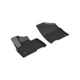 3D MAXpider 2022 Kia Carnival Kagu 1st Row Floormat - Black - L1KA06411509