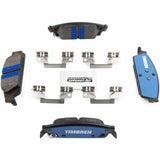 Timbren 15-20 Chevrolet Suburban/GMC Yukon XL BES Severe Duty Semi-Metallic Brake Pads - Rear - TIM-D1707SD