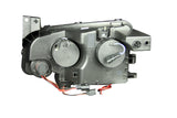 ANZO 2006-2010 Dodge Charger Projector Headlights w/ Halo Chrome (CCFL) - 121218