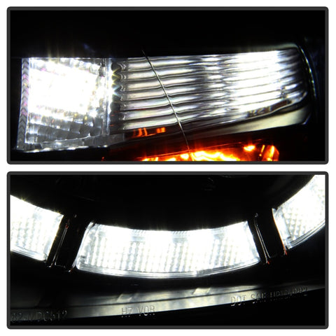 Spyder Mazda CX-5 13-15 Projector Headlights - DRL LED - Black PRO-YD-MCX513-DRL-BK - 5083319