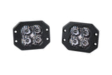 Diode Dynamics SS3 LED Pod Pro - White SAE Driving Flush (Pair) - DD6208P