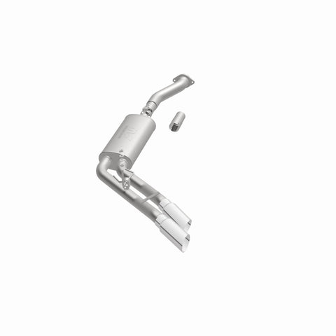 MagnaFlow 11-13 Ford F-150 Pickup Dual Same Side Before P/S Rear Tire Stainless CatBack Perf Exhaust - 15101