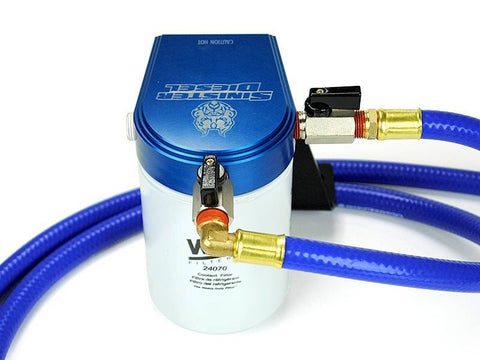 Sinister Diesel 01-10 Chevy/GMC Duramax Coolant Filtration System - SD-COOLFIL-6.6-01-W
