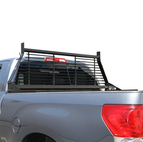 Westin 1999-2018 Chevrolet/Ford/GMC/Toyota Silverado/Sierra 1500/2500/3500 HD Headache Rack - Black - 57-8025