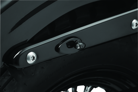 Kuryakyn Fender Strut Cover Plates Gloss Black - 2578