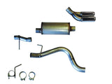 JBA 19-20 Ford Ranger 2.3L 409SS Pass Side Dual Exit Cat-Back Exhaust - 40-2545