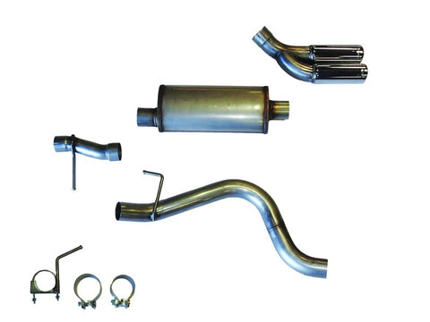 JBA 19-20 Ford Ranger 2.3L 409SS Pass Side Dual Exit Cat-Back Exhaust - 40-2545