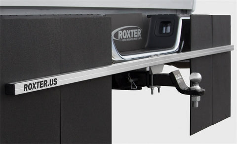 Access Roxter Universal Fit Pickups/SUVS 80in Wide Smooth Mill Finish Hitch Mounted Mud Flaps - D100001