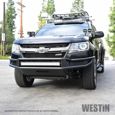 Westin 15-20 Chevrolet Colorado Outlaw Front Bumper - Tex. Blk - 58-61055