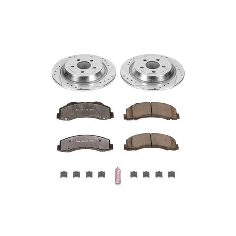 Power Stop 15-17 Ford F-150 Rear Z36 Truck & Tow Brake Kit - K6814-36