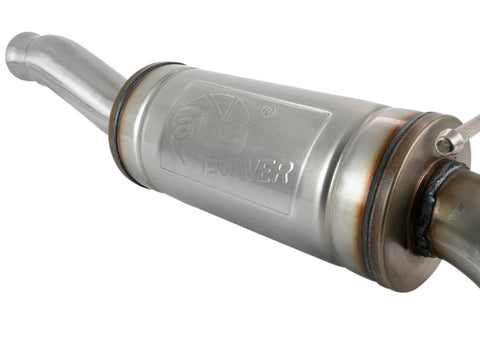 aFe Rock Basher 2.5in 409SS Cat-Back Exhaust System 18-21 Jeep Wrangler (JL) V6 3.6L - 49-48074