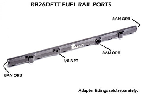 Radium Engineering Nissan RB26DETT Fuel Rail - 20-0217