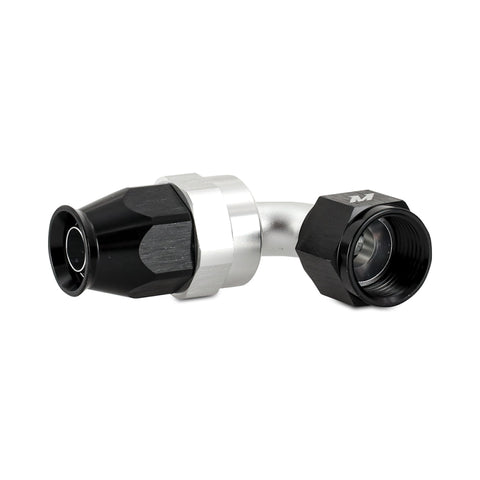 Mishimoto Aluminum PTFE -6AN 90 Degree Fitting Black - MMFT-SW-06P-90