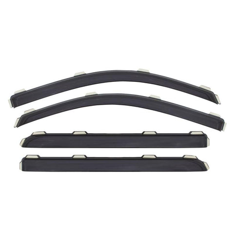 AVS 09-15 Nissan Cube Ventvisor In-Channel Front & Rear Window Deflectors 4pc - Smoke - 194177