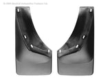 WeatherTech 07-13 Chevrolet Silverado No Drill Mudflaps - Black - 110010