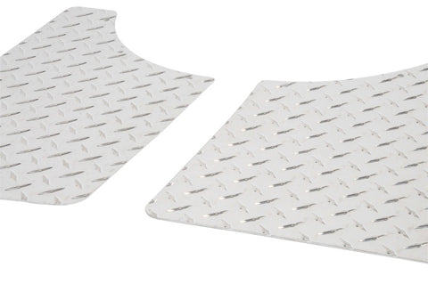 Dee Zee Universal Flaps Brite-Tread Universal 11x19 Notched (Blk) - DZ1808