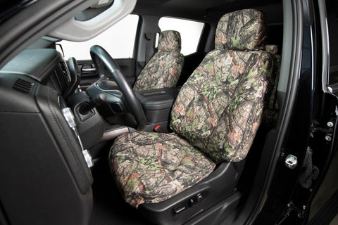 Covercraft 2026 Jeep Wrangler 2-Door (MT) Carhartt Camo SeatSaver Custom Front Row Seat Covers - SSC2645CAMB