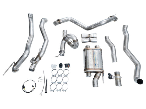 AWE 2024+ Ford Ranger Raptor 3.0L Switchpath Cat-Back Exhaust - BashGuard Only - 3025-38306